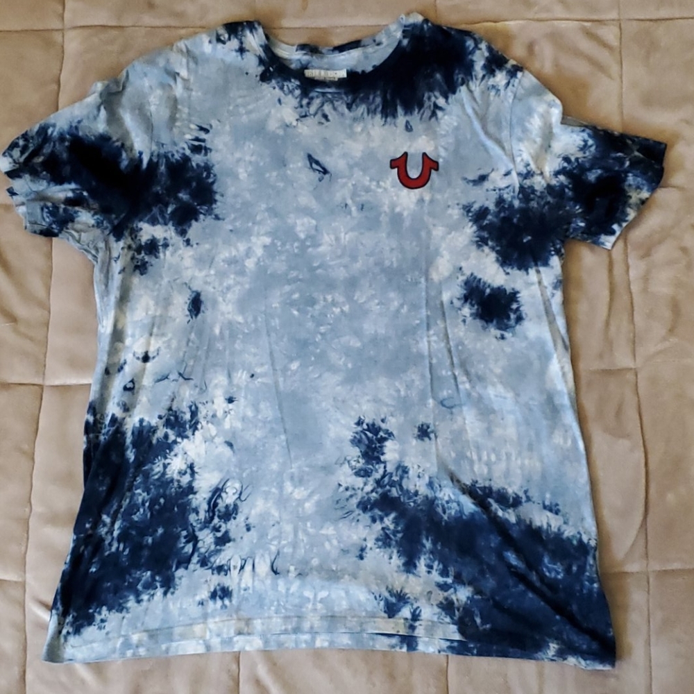 True religion tie dye men's 2X